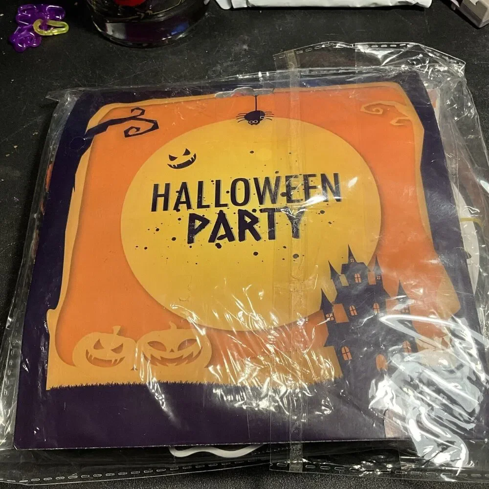 Halloween Party/ HAPPY BIRTHDAY Decorations Kit DIY 37 Pieces Party Brand New